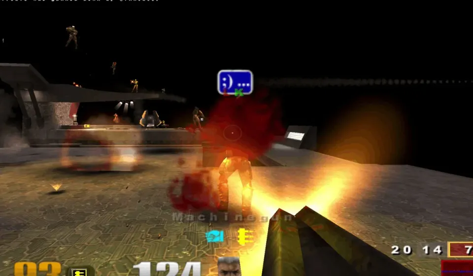 Quake III game illustration or project preview